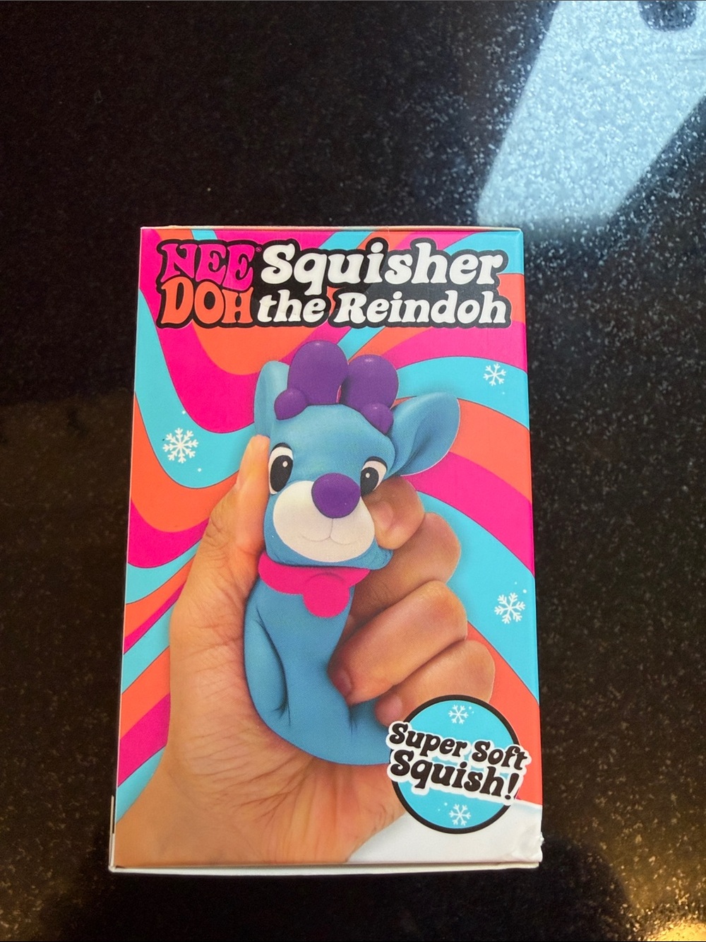 NIB 100% Auth NeeDoh Squisher the Reindoh - Orange - Picture 2 of 6
